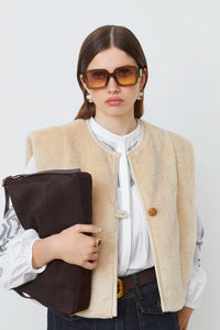 Suncoo Faux Fur Diego Vest