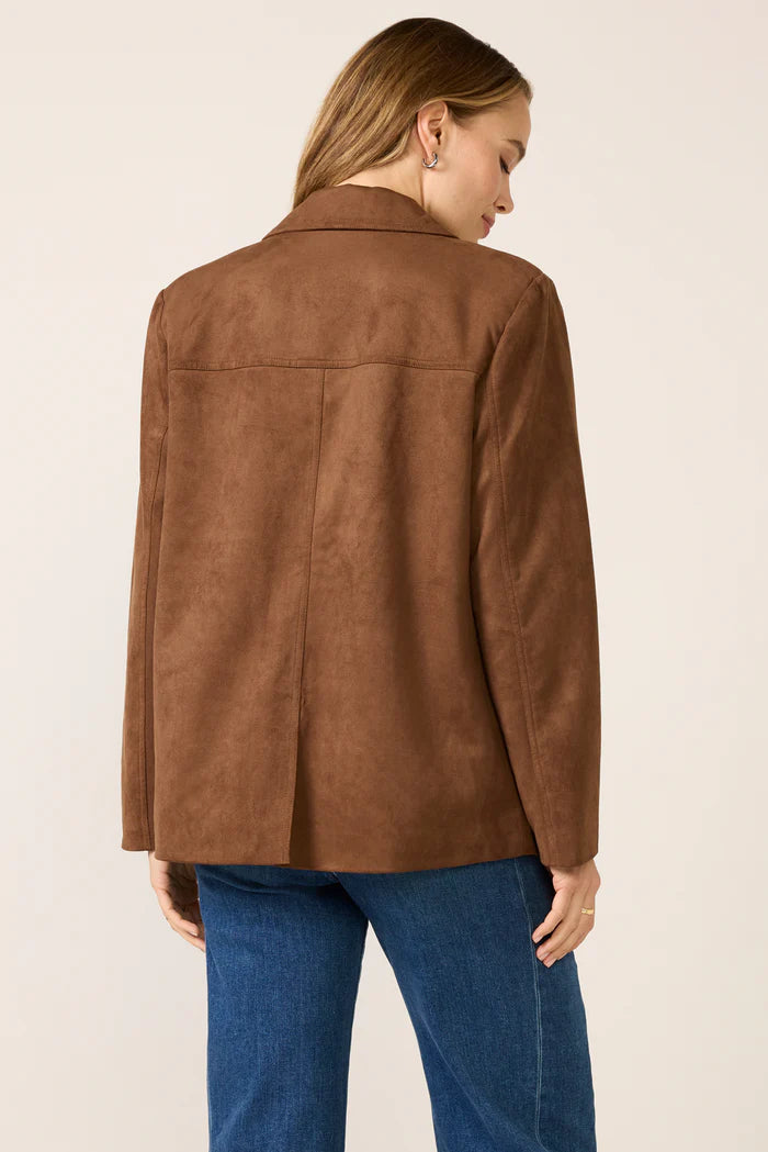 Velvet Salie Faux Suede Jacket