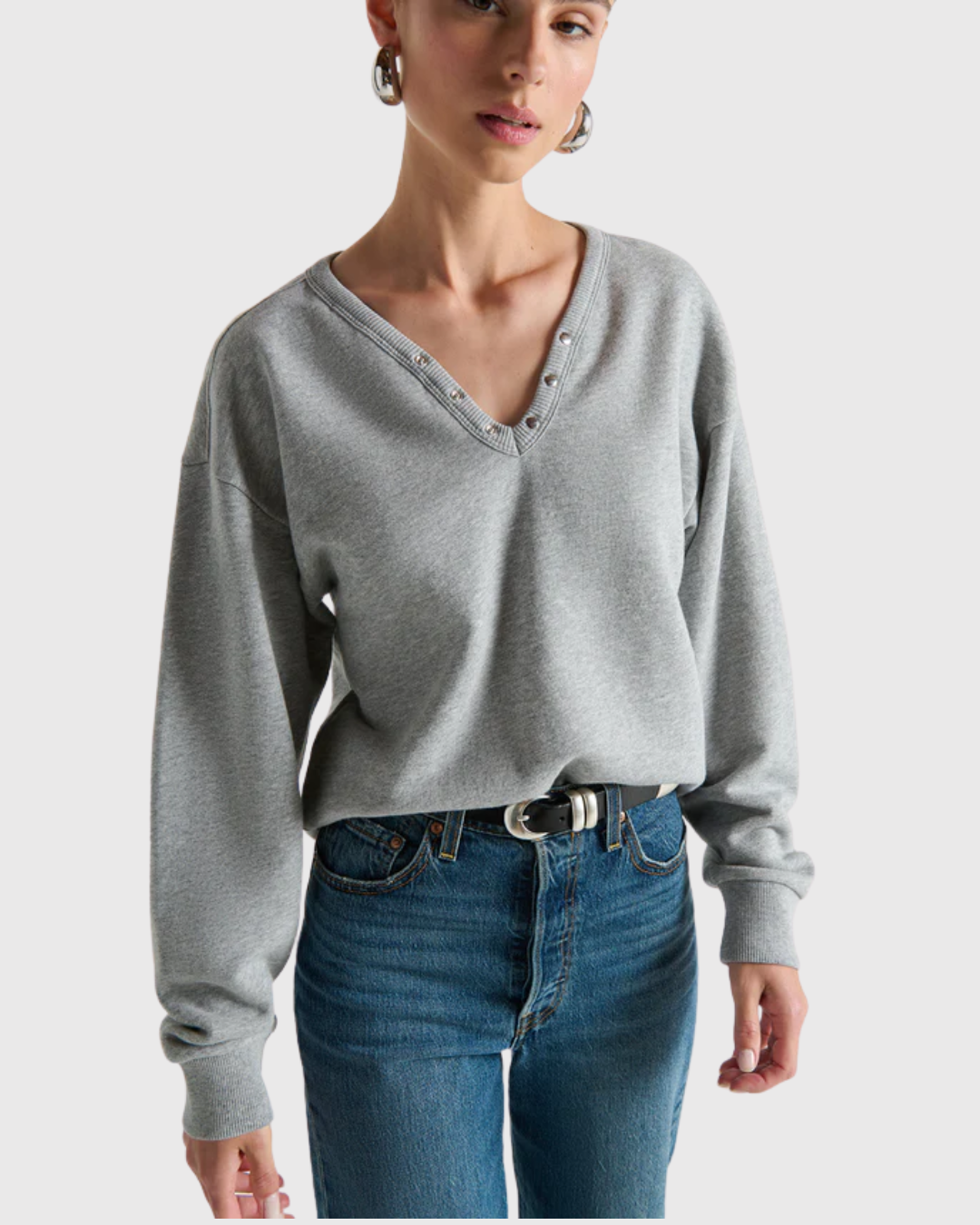Nation Tommie Sweatshirt Grey