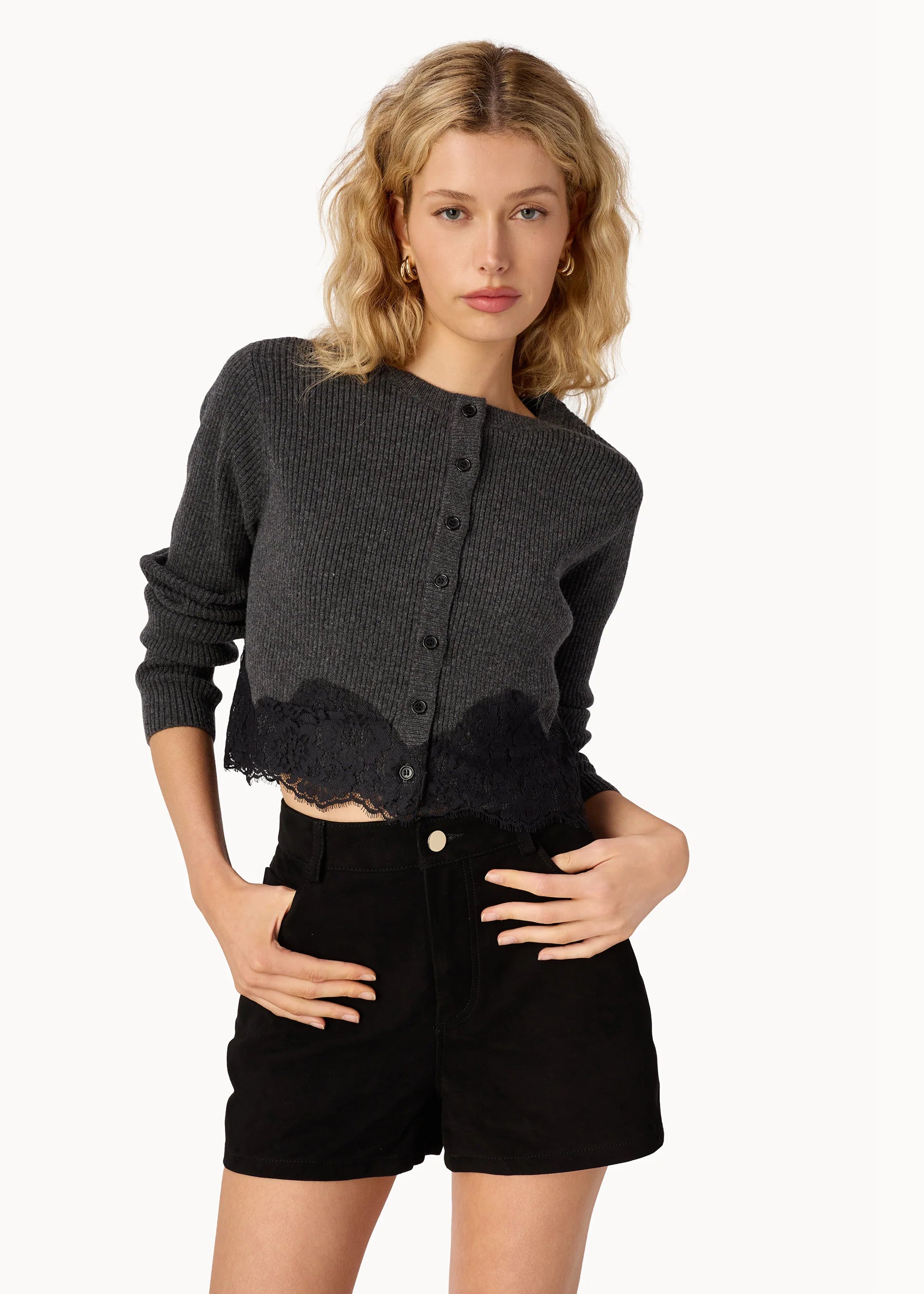 Cami NYC Black Travis Suede Short