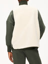 Varley Audrea Reversible Gilet Sandshell/Forest Night