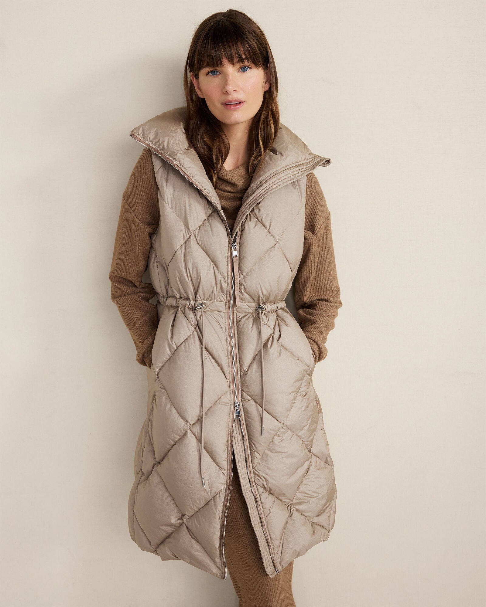 Varley Navine Long Down Vest