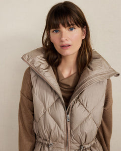 Varley Navine Long Down Vest