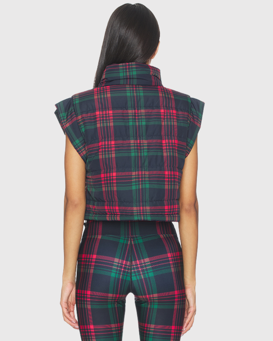 Beach Riot Ribbon Plaid Vest