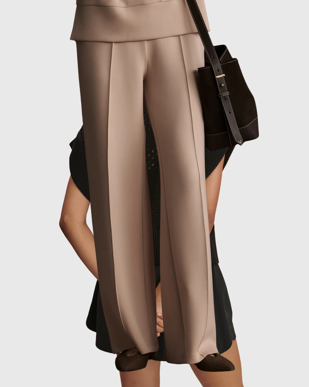 Varley The Wide Leg Pant Mushroom 30"