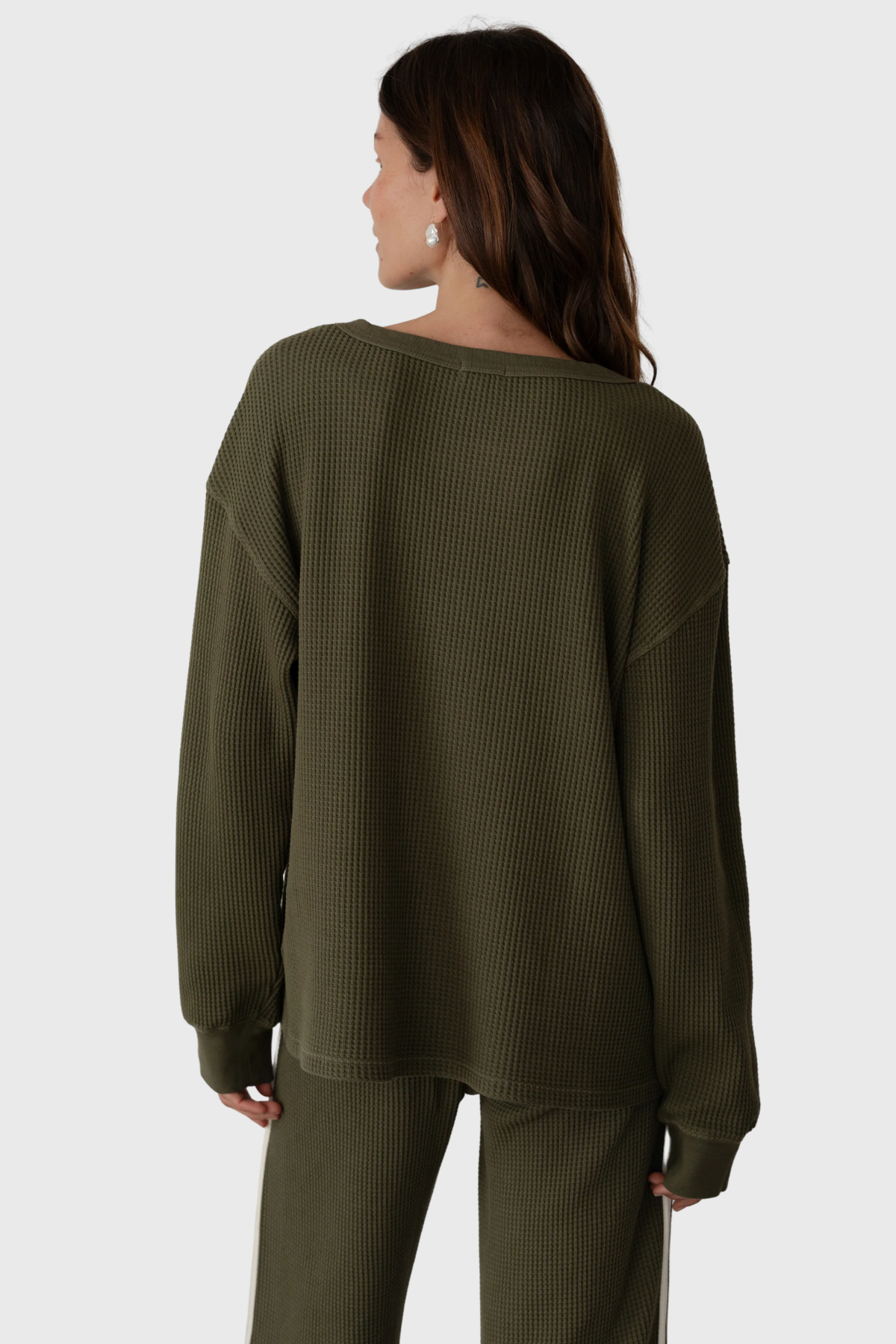 Donni The Thermal Crewneck Oregano