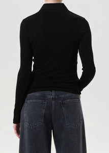 Agolde Amos Polo Black