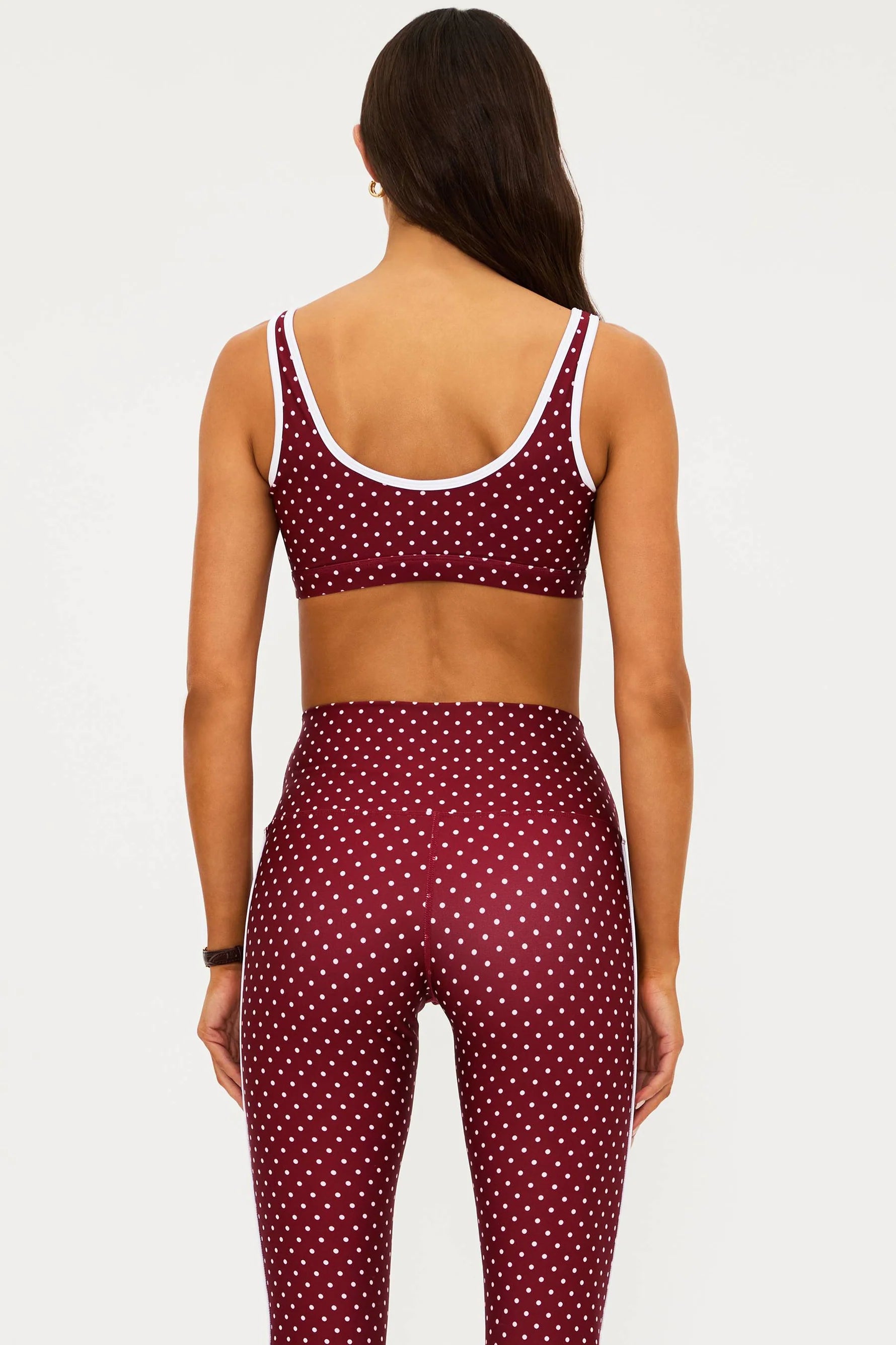 Beach Riot Moxie Top Polka Dot