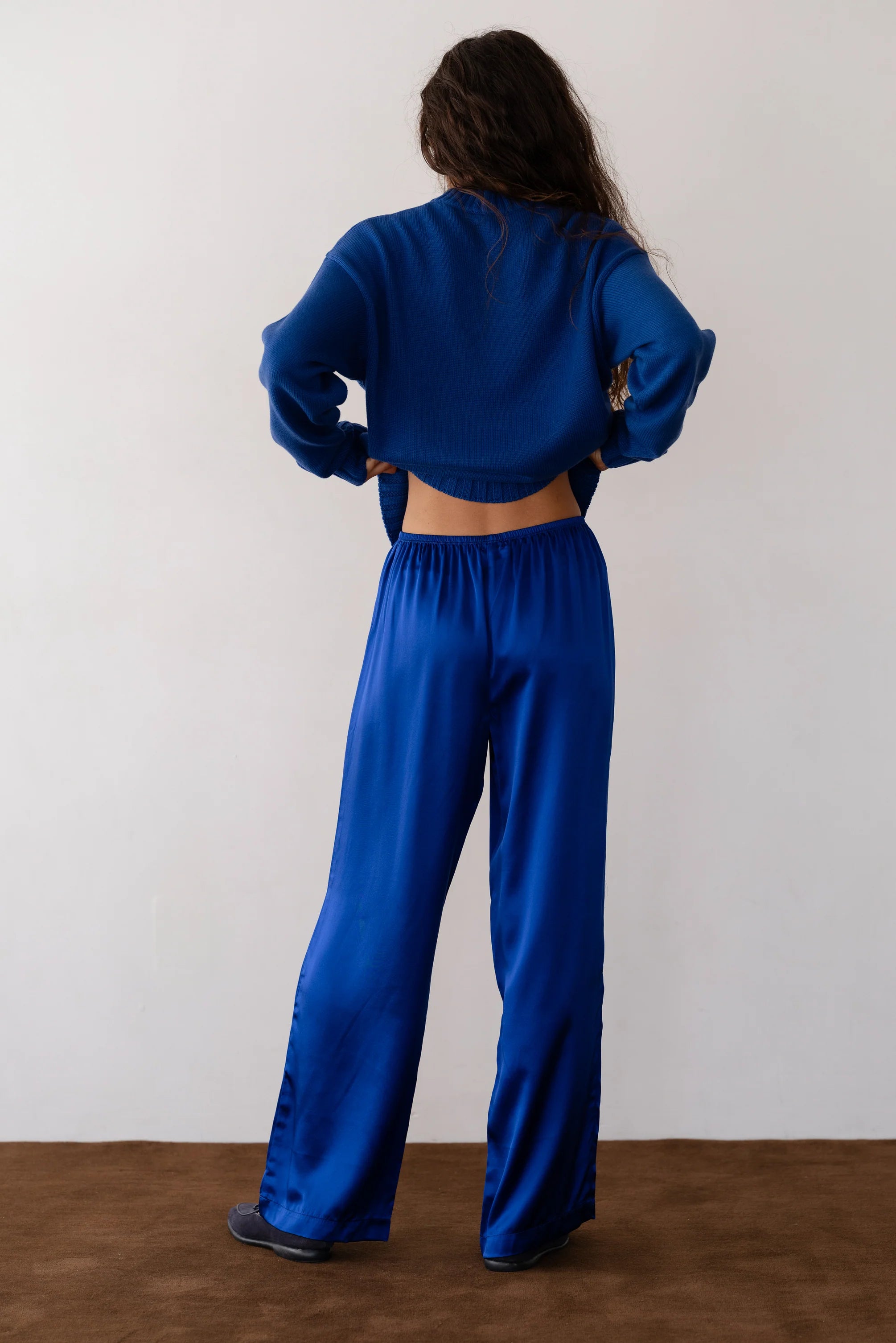 Donni The Silk Simple Pant