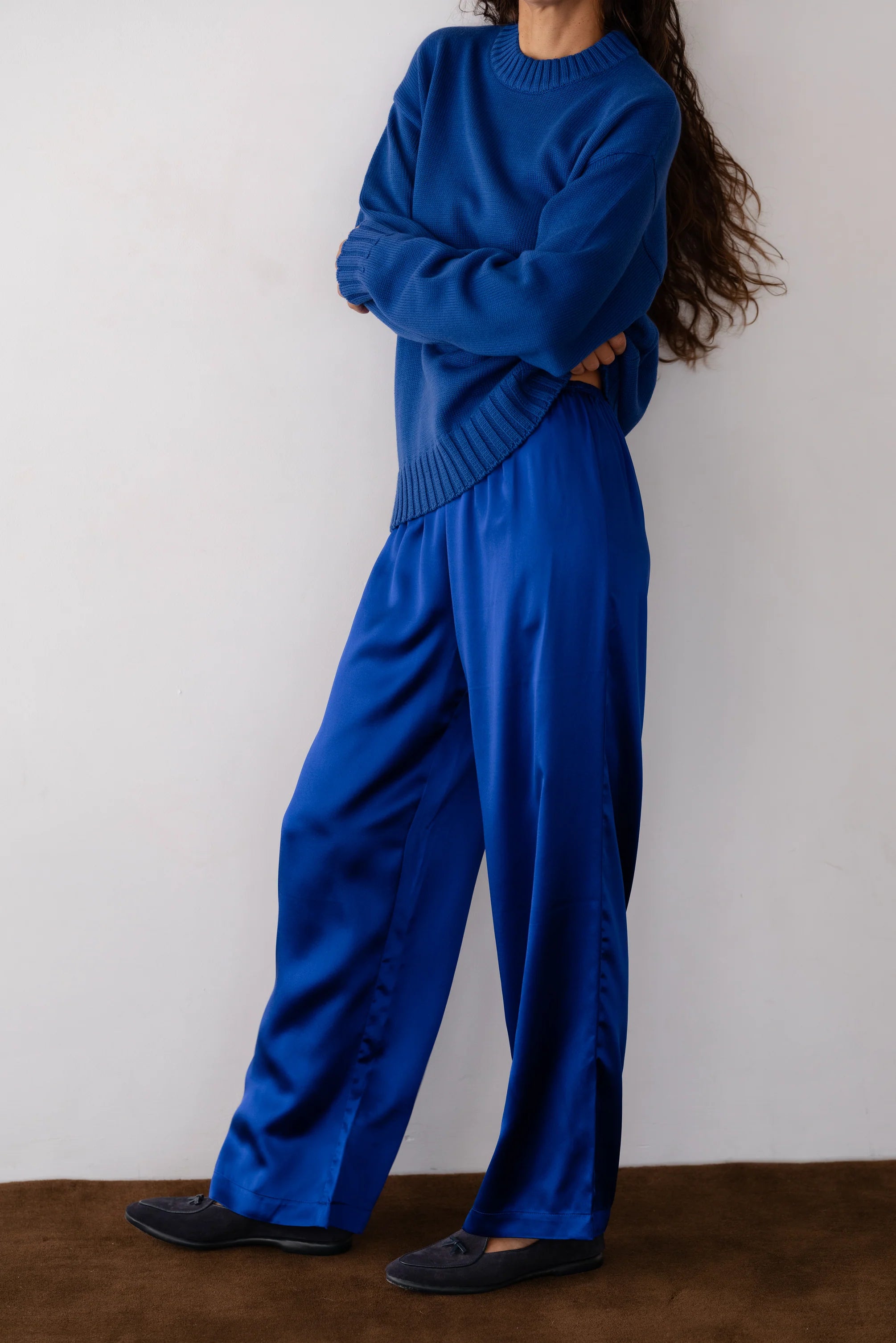 Donni The Silk Simple Pant