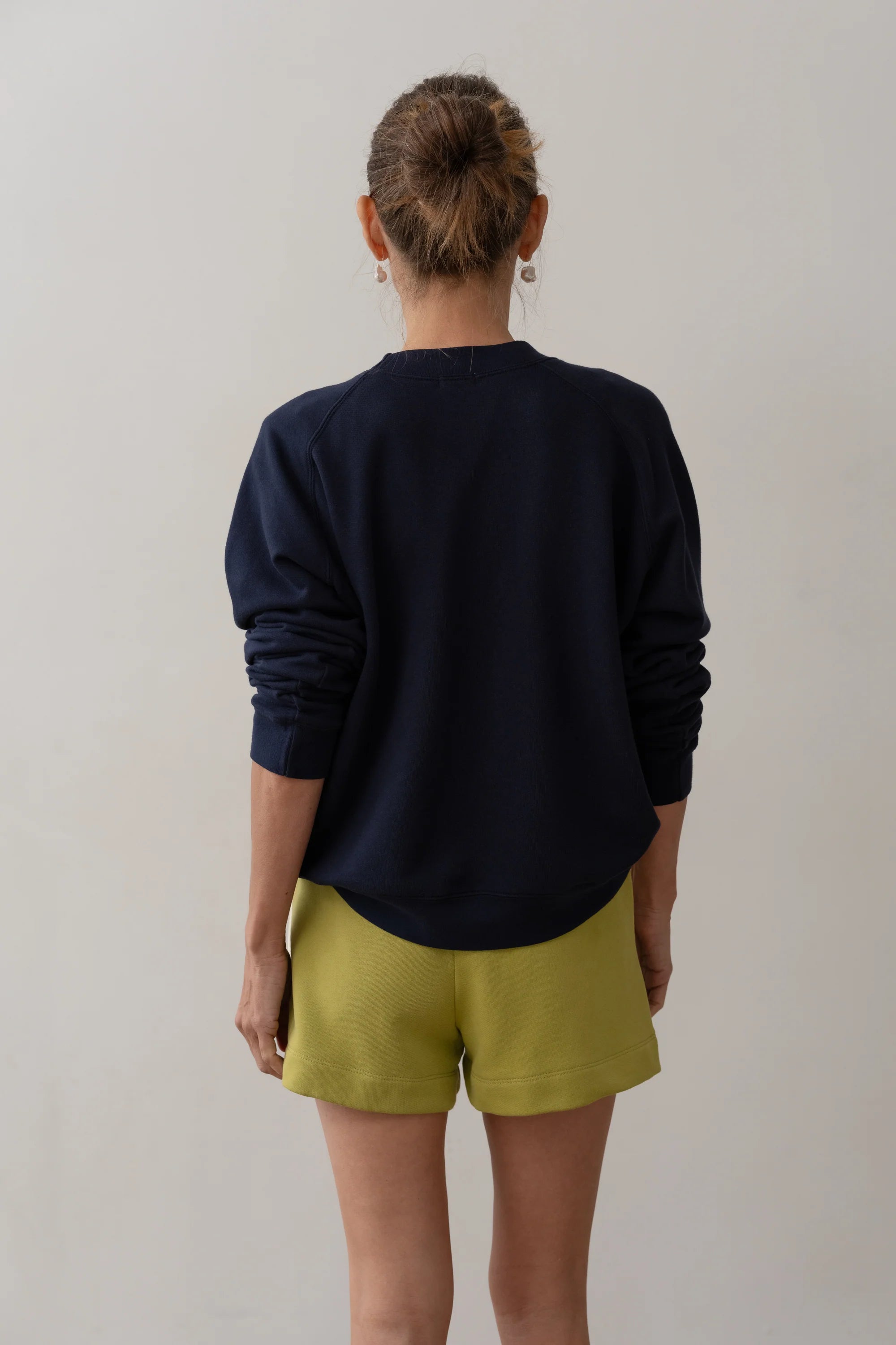 Donni The Eco-Terry Crewneck Navy