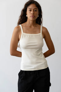 Donni The Baby RIb Square Neck Tank