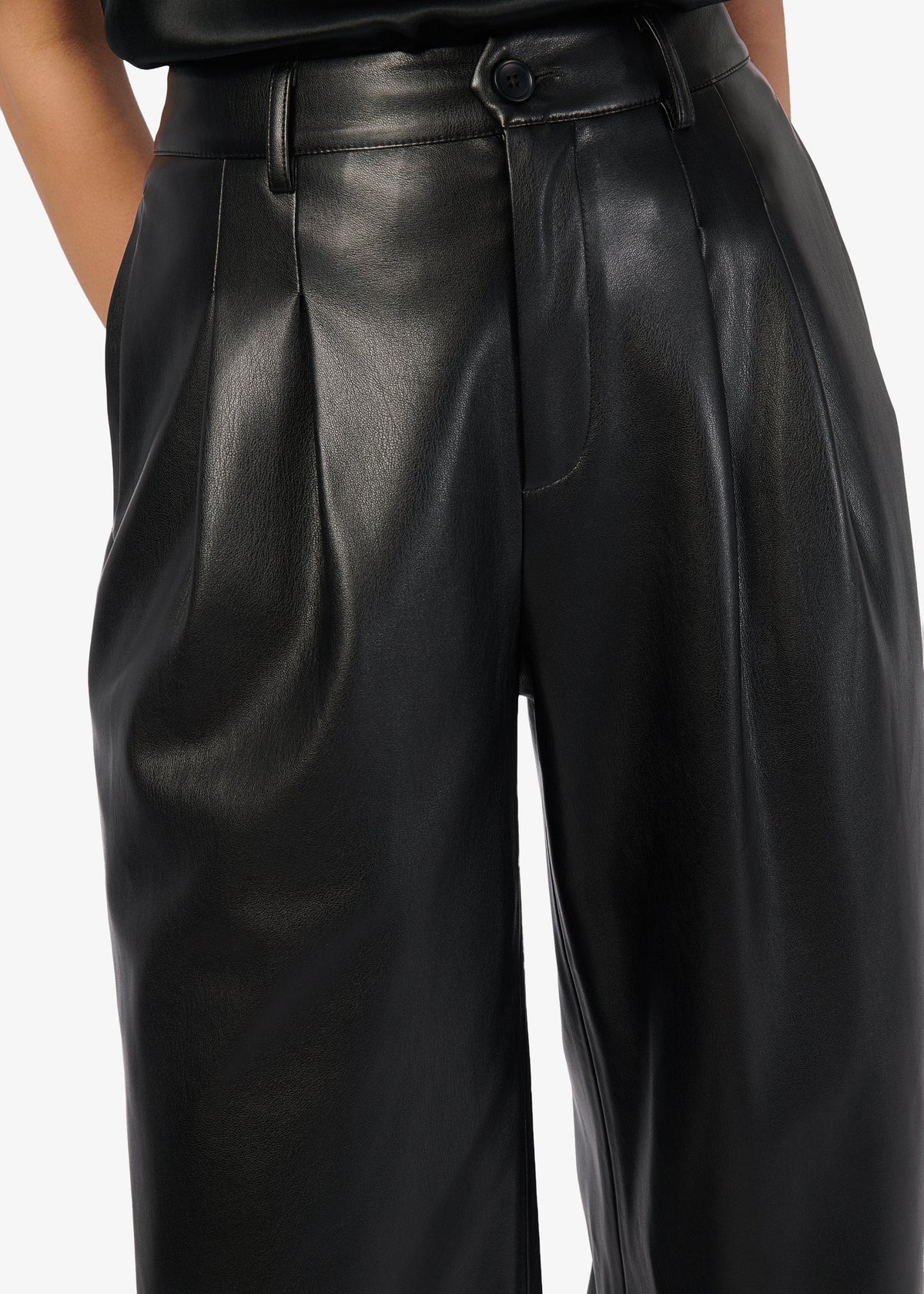 Cami NYC Andorra Leather Pant Black