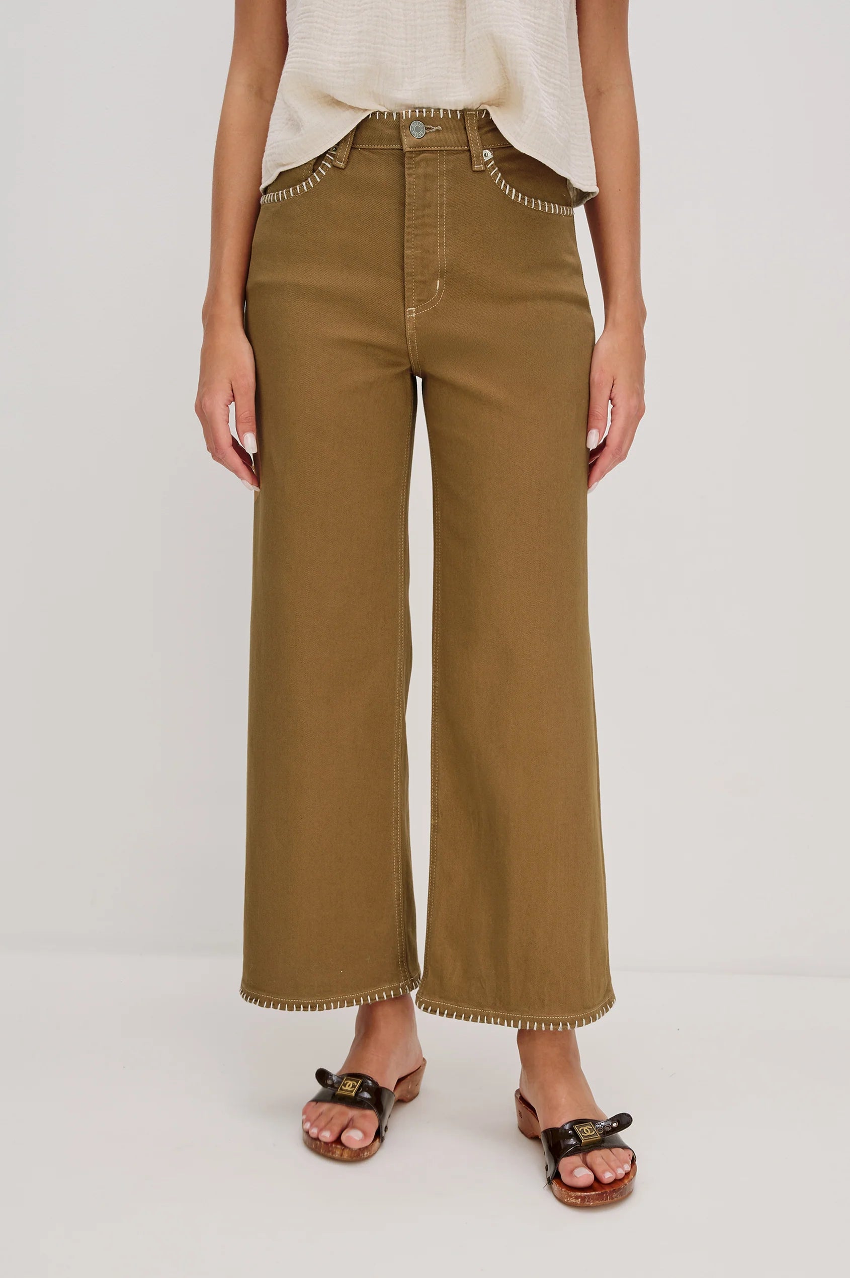 Rails Getty Crop Wide Leg