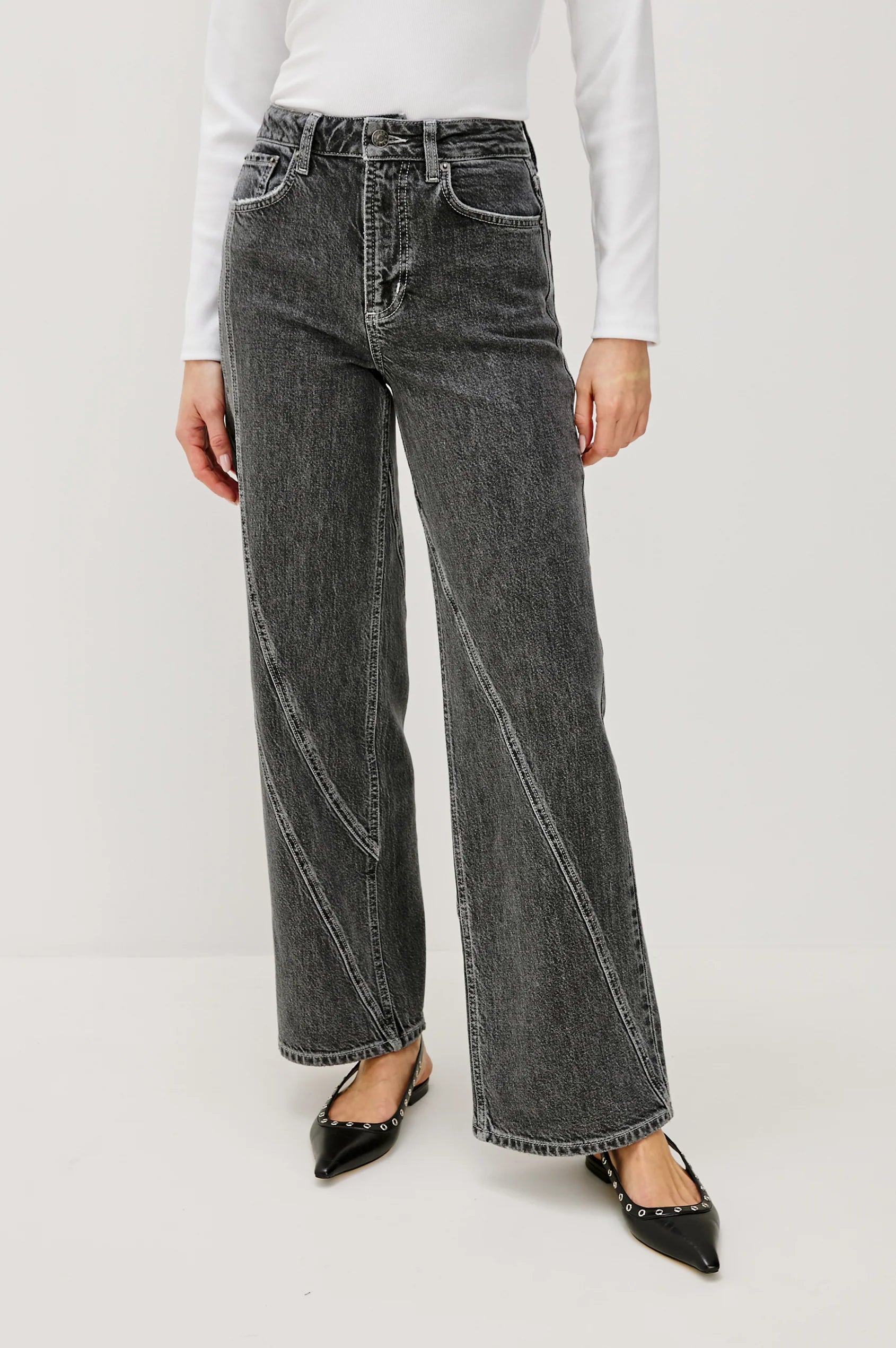 Rails Getty Twist Seam Wide Leg