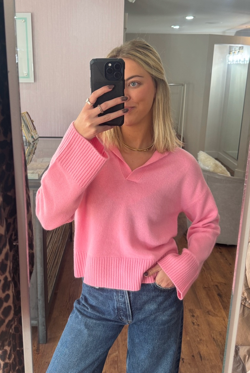 Xirena Mattia Wide Collar Sweater Gumball