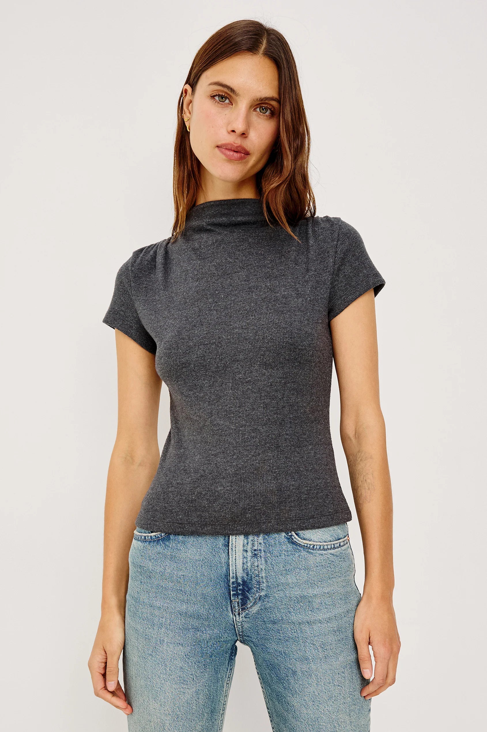 Rails Isobel Top Charcoal
