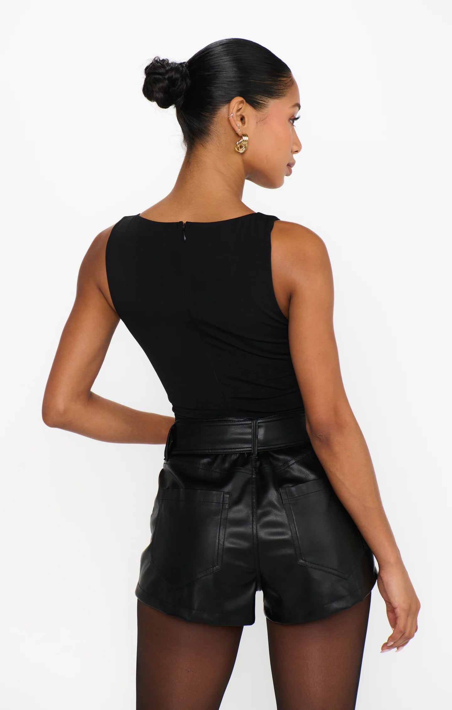 Show Me Your Mumu 90s Bodysuit Black