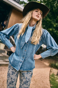 Hunter Bell Odessa Shirt Denim
