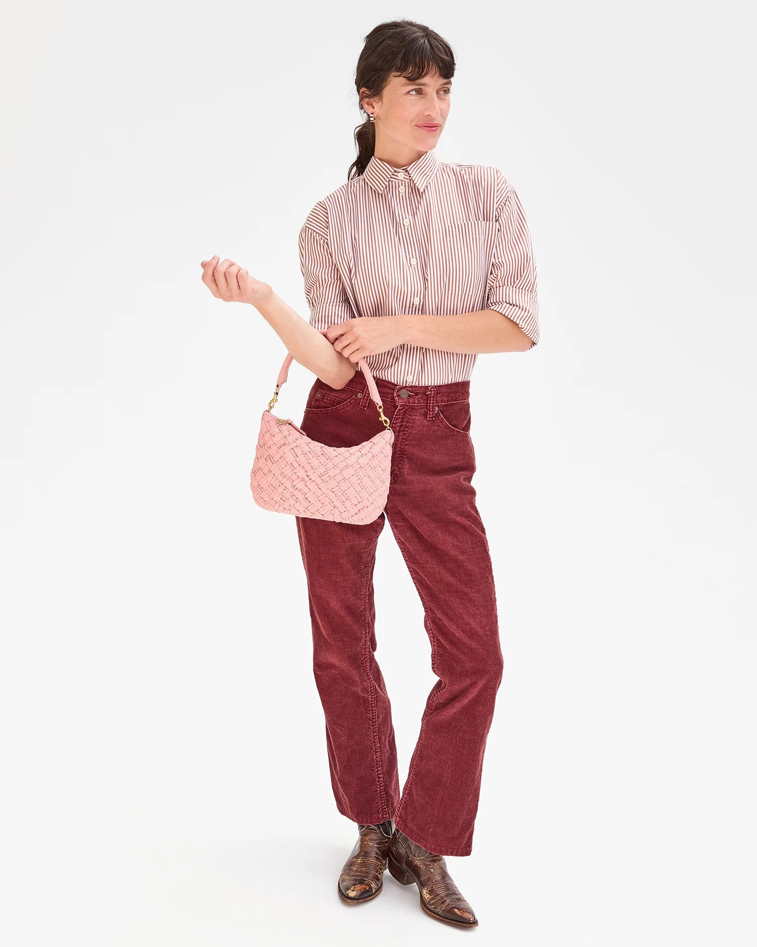 Clare V. Petit Moyen Messenger Bag (2 Colors)