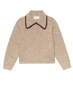 The Great Crochet Collar Pullover