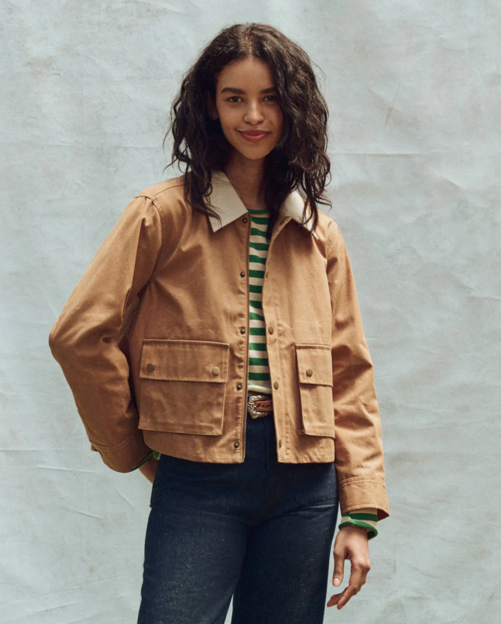 The Great Waxed Swingy Jacket