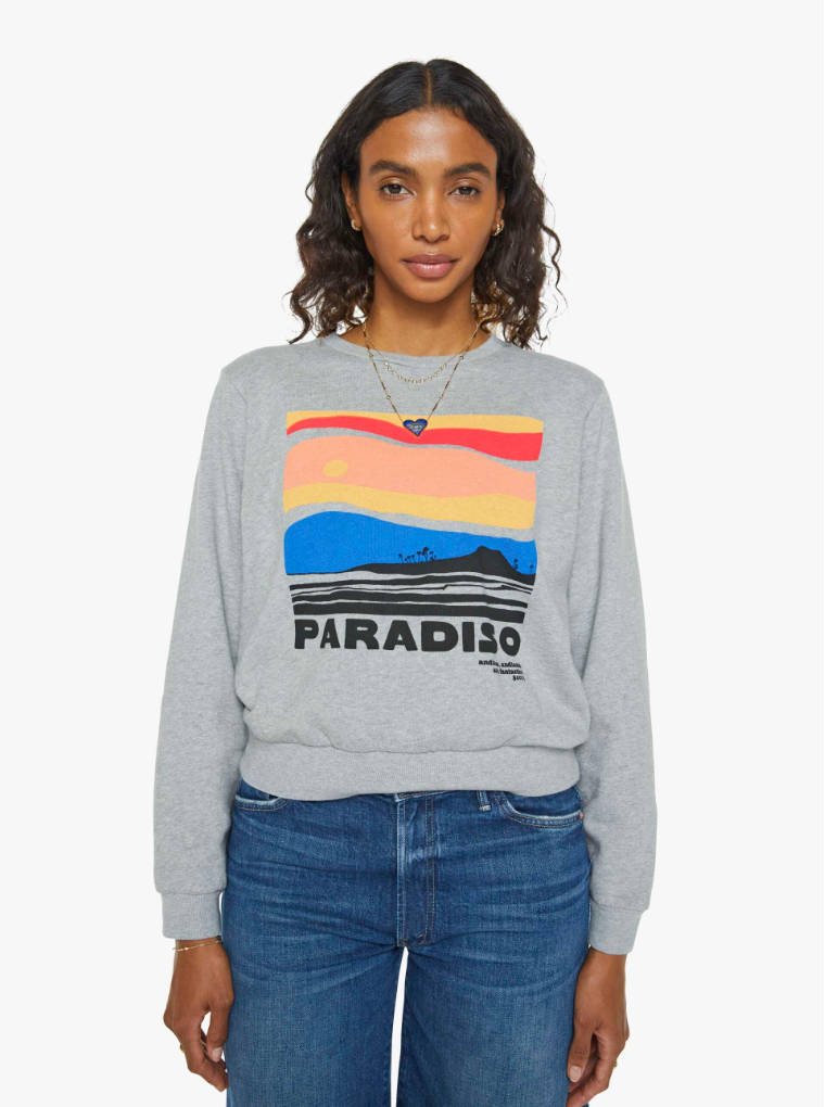 Mother The Camper Paradiso Crewneck