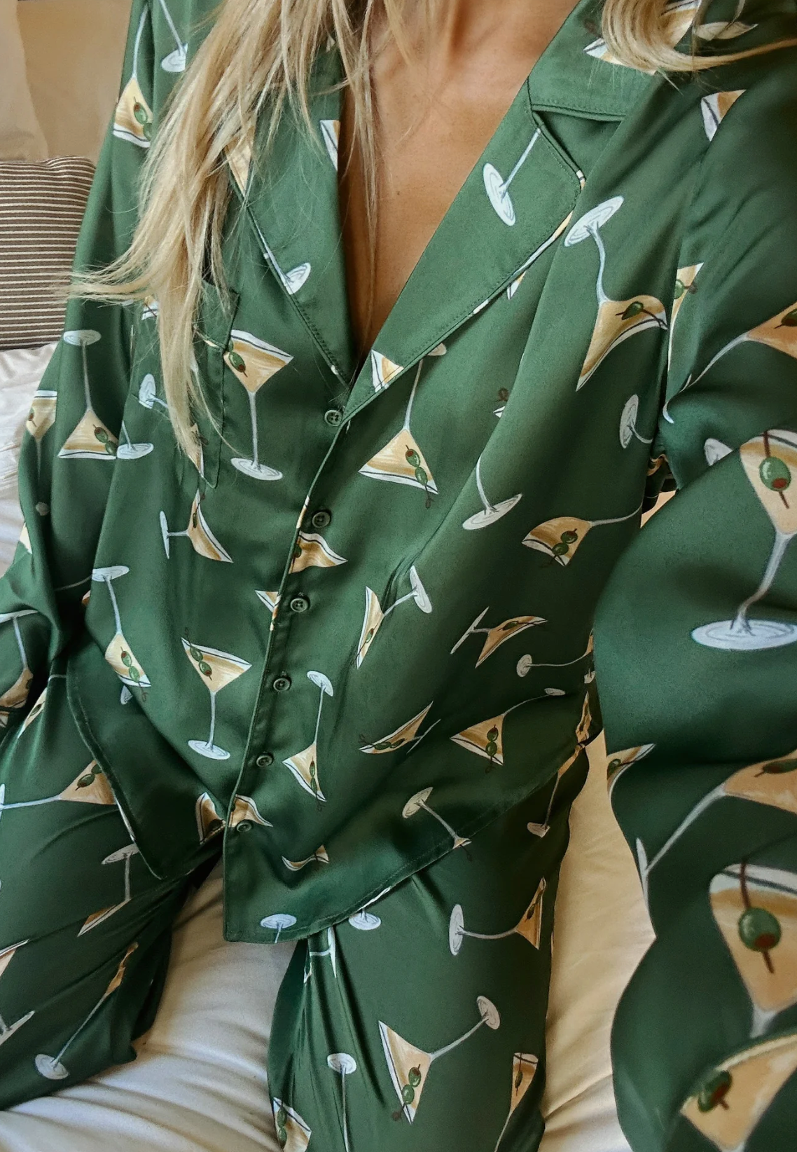 Show Me Your Mumu Martini Silky Pajamas