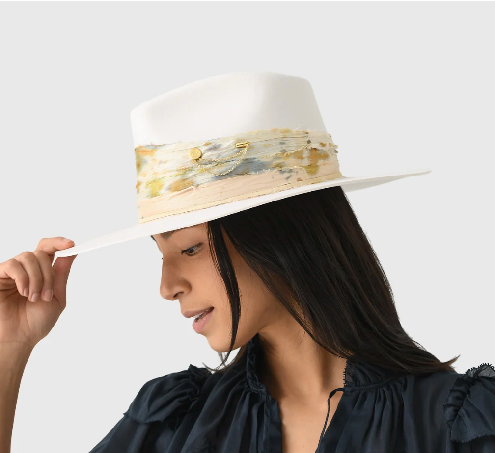 Freya Begonia Hat - Ivory