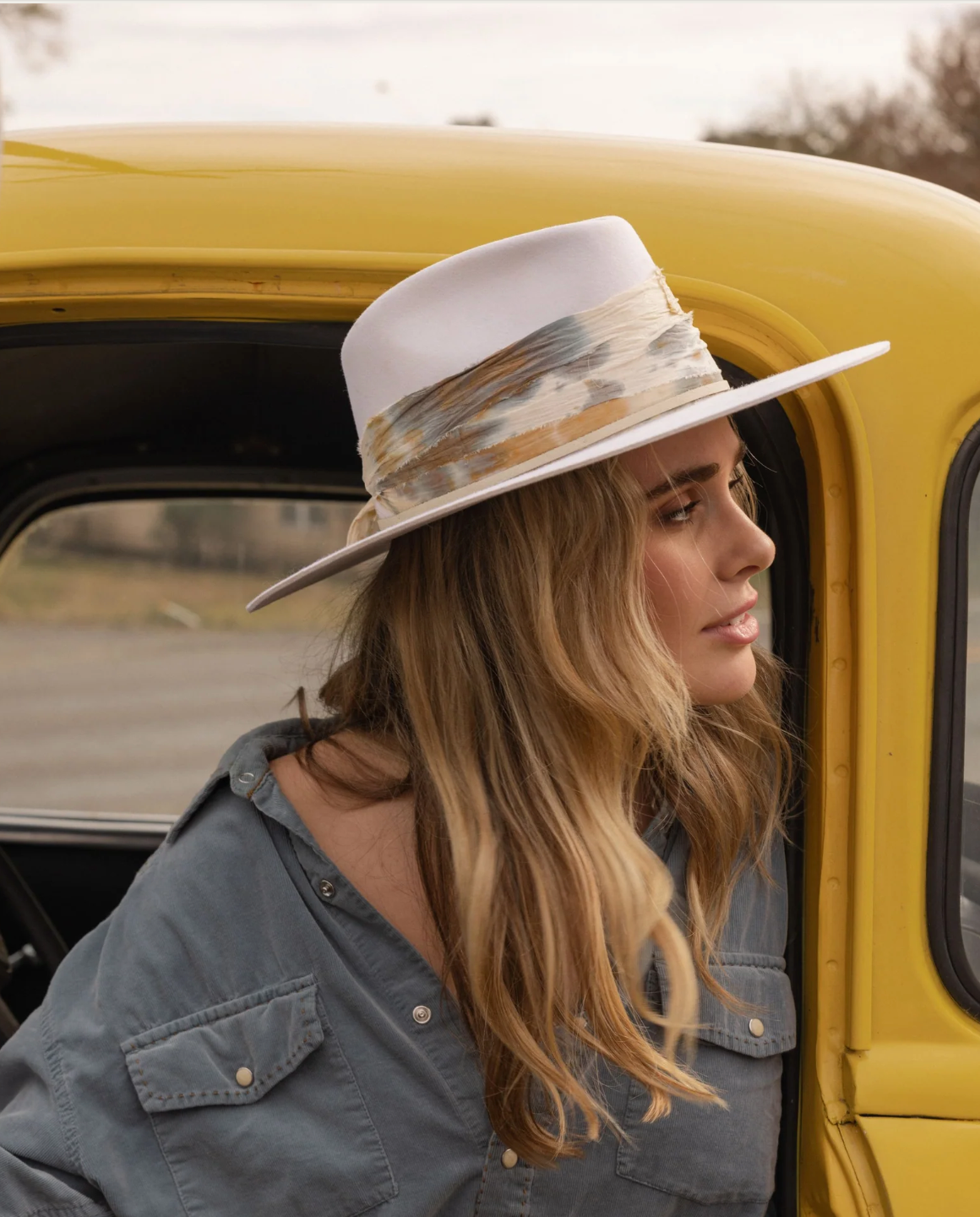 Freya Begonia Hat - Ivory