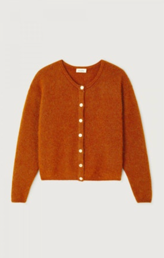 American Vintage Vito Cardigan Tan