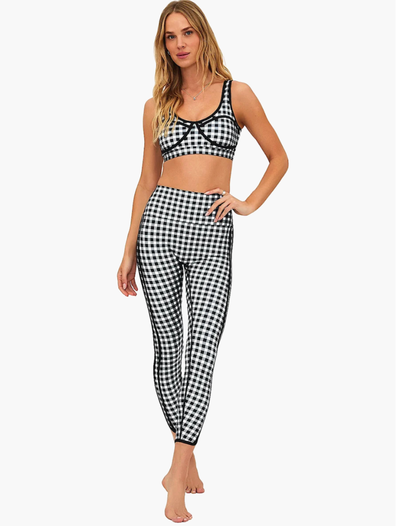 Beach Riot Rella Legging Houndstooth