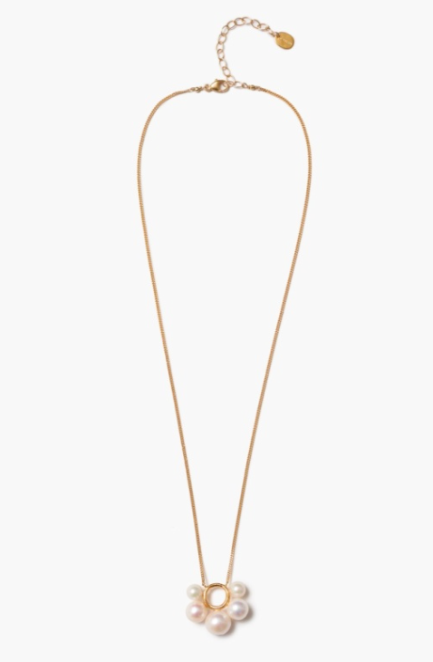 Chan Luu White Pearl Necklace