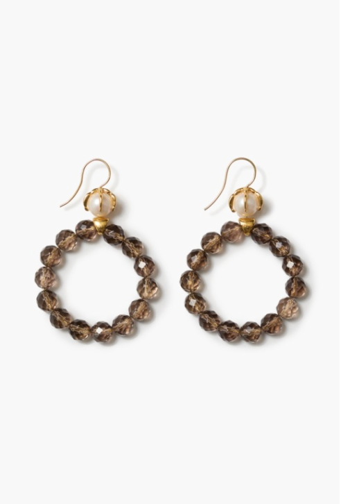 Chan Luu Brass Hoop Earrings