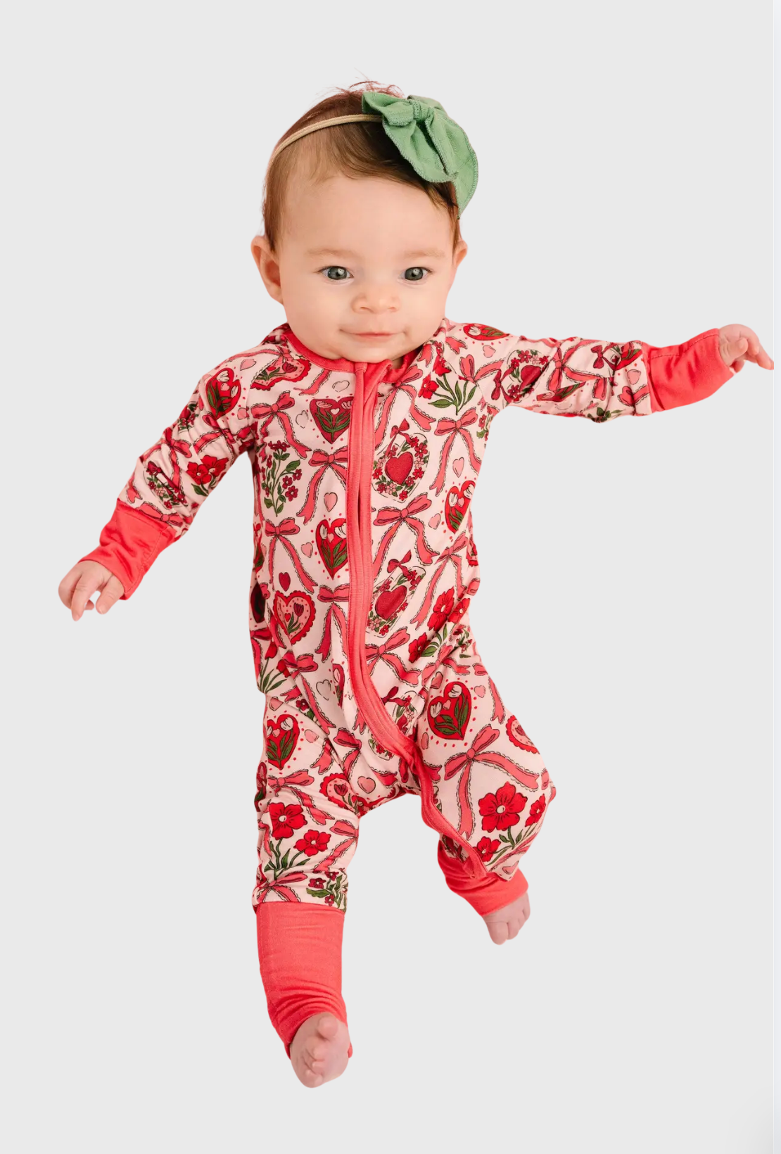 Baby Sweetest Valentine Bamboo Sleeper