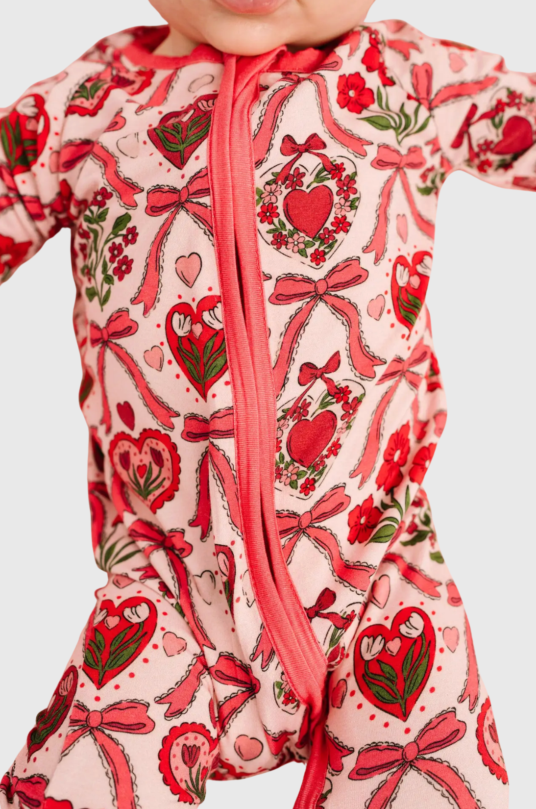 Baby Sweetest Valentine Bamboo Sleeper