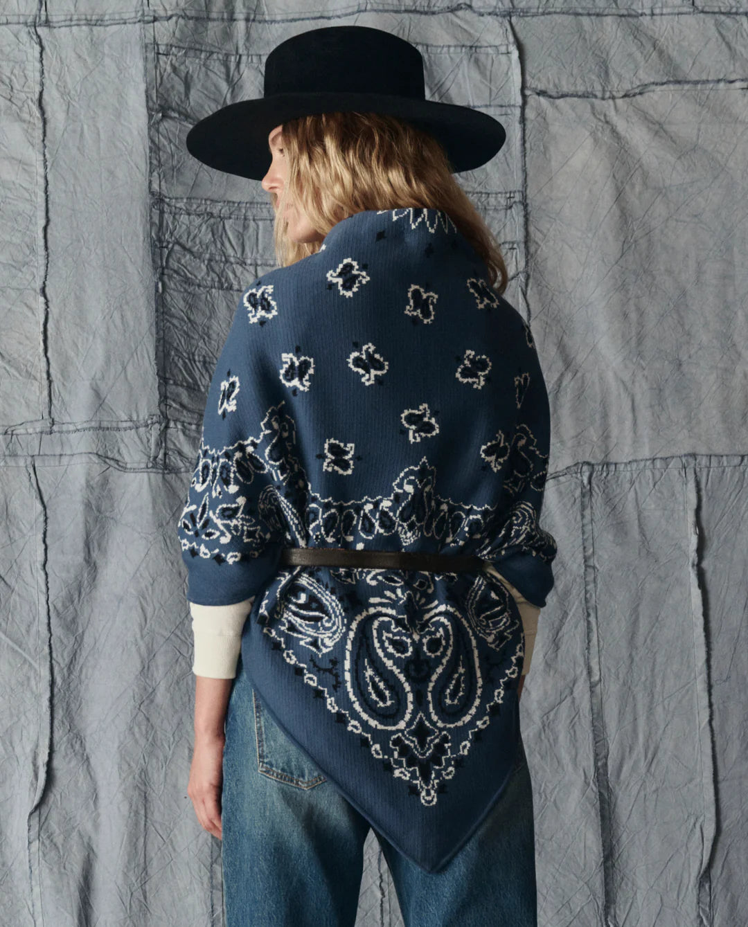 The Great the Bandana Scarf Navy