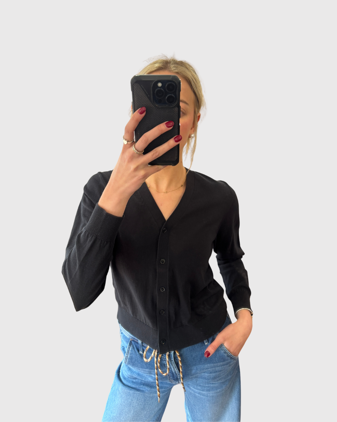 The Great Shrunken Sweater Black