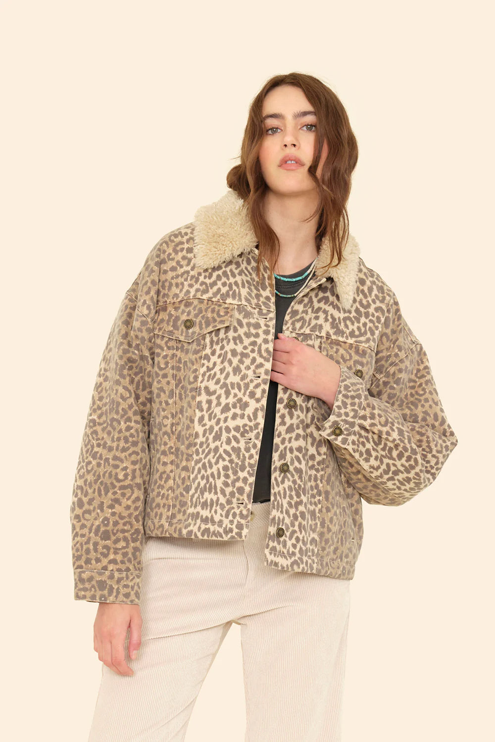 Xirena Ryko Jacket Leopard