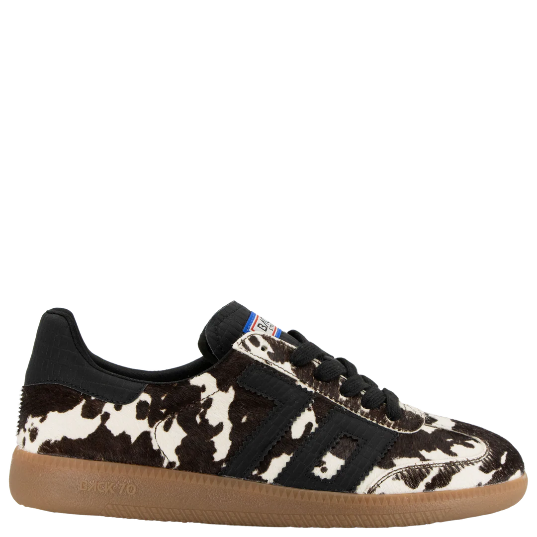 Back 70 B/W Cow Sneakers