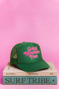 Going Nowhere Fast Trucker Hat