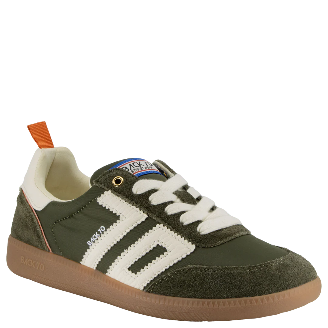 Back 70 Ghost Sneakers in Olive Orange Mix