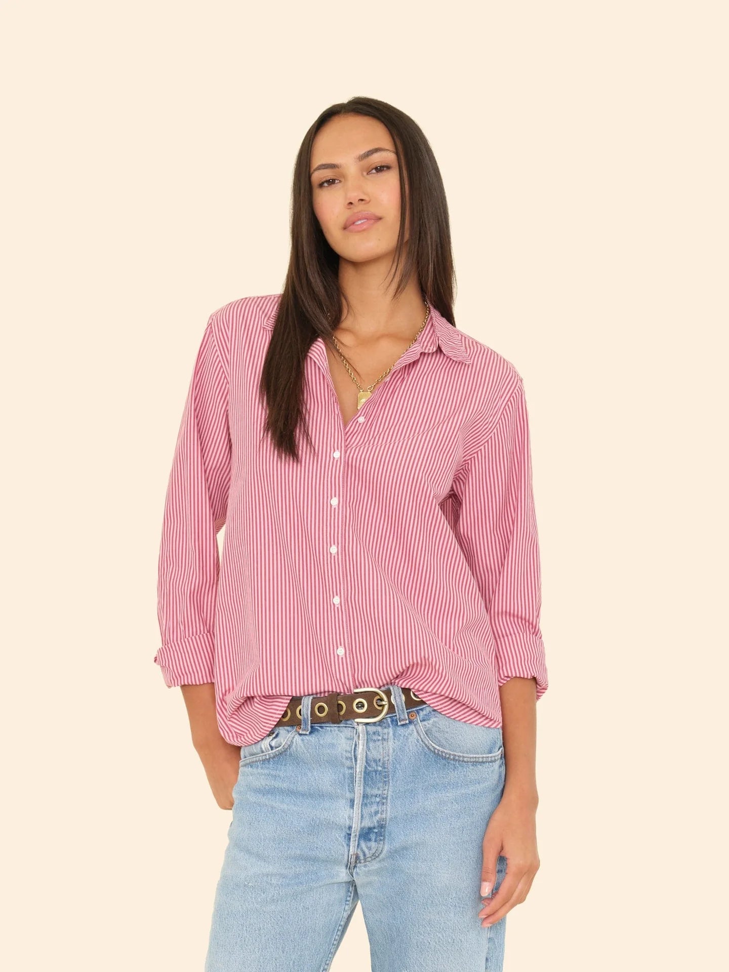 Xírena Ruby Red Beau Shirt