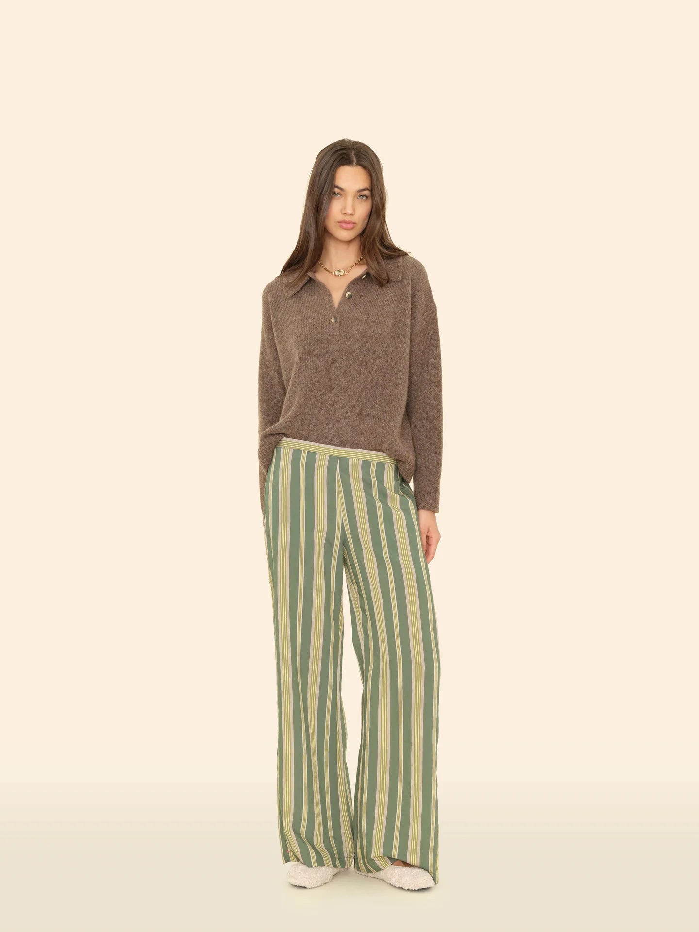 Xirena Spruce Stripe Pippen Pant